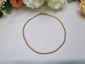 9ct Yellow Gold Belcher Link Bracelet TW411672