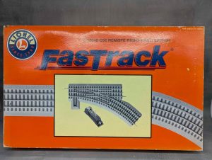 Lionel FasTrack 036 Remote Right-Hand Switch Model Train Track (6-12046) - BP395276
