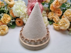9ct Rose Gold Belcher Bracelet TW428902