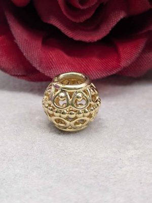 Ladies 14ct Yellow Gold Pandora Charm - BL436587