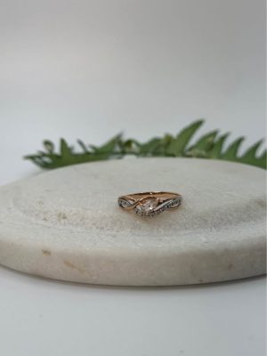 9ct Rose Gold Ring - GN436730