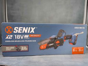 Sealed Senix X2 18V Brushless Pruning Saw w/ 2Ah Battery & Charger (CSX2-M5-EU) - BP409904