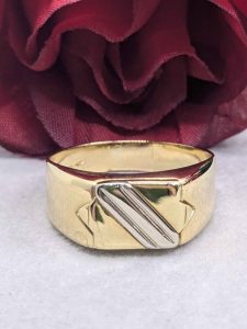 Men's 18ct Yellow Gold Ring - BL403806