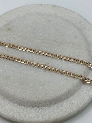 Curb Link Yellow Gold 9ct Chain - GN406757