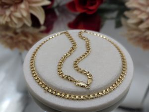 Unisex 10CT Yellow Gold Curblink Chain (32.9gms) - BP440159
