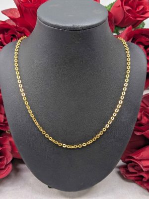 Ladies 18ct Yellow Gold Chain - BL401620