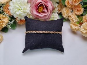 9ct Yellow Gold Rope Link Bracelet TW402285