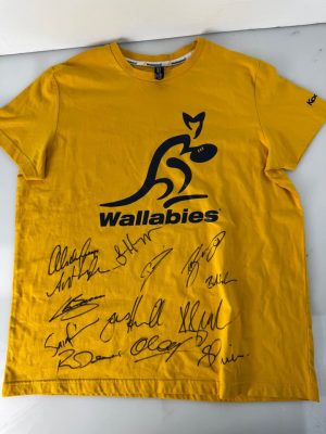 Wallabies Signed T-Shirt