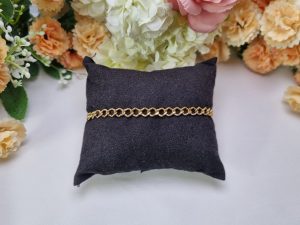 9ct Yellow Gold Curb Link Bracelet TW415994
