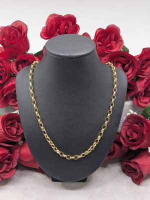 Ladies 9ct Yellow Gold Belcher Style Chain - BL400912
