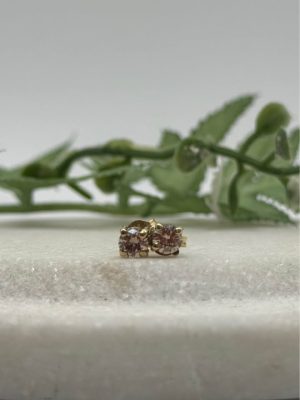 9ct Yellow Gold Diamond Earrings - GN429666