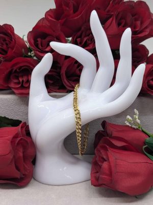 Unisex 18ct Yellow Gold Bracelet - BL421726