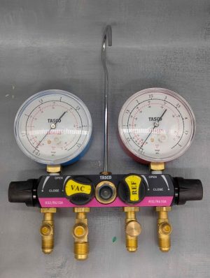 Tasco Ball Valve Gauge Manifold (R32/R410A) - BP441474