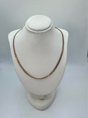 9ct Gold Curb Link Necklace - GN441490