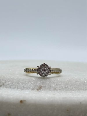 9ct Diamond Ring - GN444457