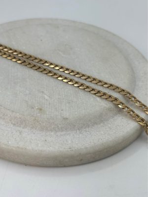 Curb Link 9ct Gold Chain - GN380121