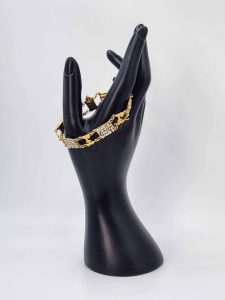 20ct Yellow Gold & Pearl Set Bracelet - GN436563