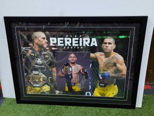Taylormade UFC Alex Pereira "Poatan" Autographed Memorabilia w/ C.O.A - BP424006