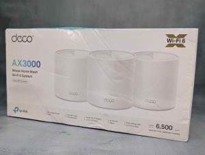 Sealed Deco AX3000 3 Pce Whole Home Mesh Wi-Fi 6 System (Deco X50) - BP440634