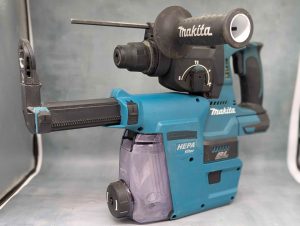 Makita 18V Brushless SDS Plus Rotary Hammer Skin-Only (DHR242) w/ HEPA Filter - BP444060