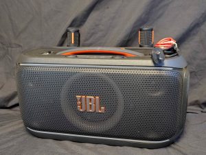 JBL PartyBox On-The-Go 2 Portable Bluetooth Party Speaker w/ 2 x Microphones - BP443931