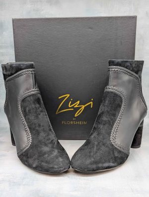Zizi By Florsheim Dorcas Zip-Up Boot Heels (Size EUR 39) - BP443361