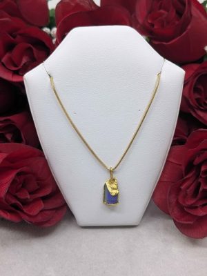 Ladies 22ct Yellow Gold Opal Pendant - BL421732