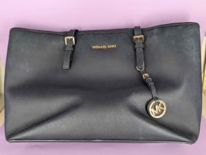 Michael Kors JetSet Saffiano Leather Tote Handbag - BP446791