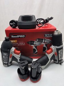 Tool Pro 12v Cordless Kit -Drill and Impact Driver - IP446081