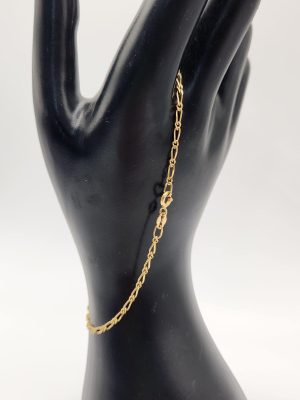 9ct Yellow Gold Large Bracelet/Anklet GN438133