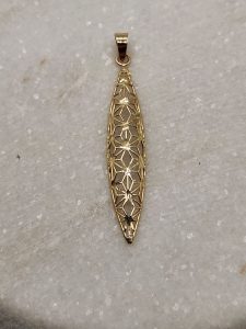 9ct Yellow Gold Pendant GN446043
