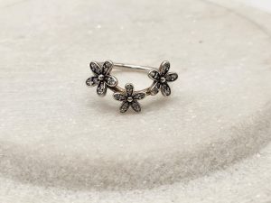 Pandora Silver Flower Ring GN448145