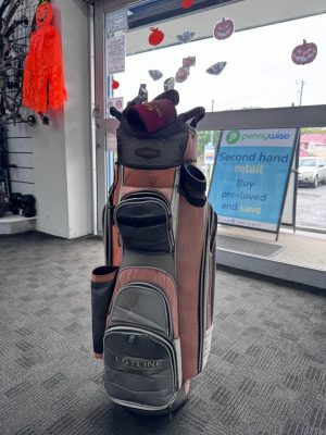 Steel Hawk 7-Club Putter Set w/ Slotline Golf Bag - GN402560