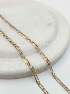2 Toned Figaro Chain - GN445707