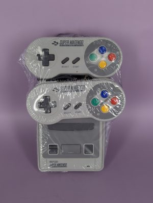Super Nintendo SNES Console w/ 2 x Controllers (CLV-301) - BP446942